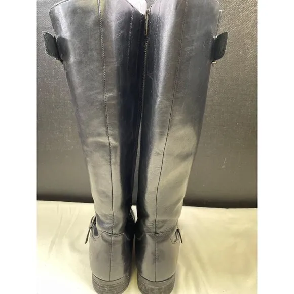 Born Women's Black Leather Riding Boot/ Shoes Size 7.5 SKU 5693