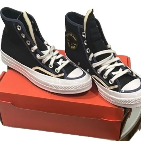 Brand New Converse Chuck Taylor All Star High-Tops – Classic Black, Size 8.5