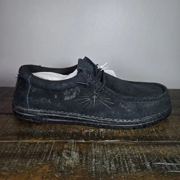 BRAND NEW Hey Dude Jelly Roll Wally Slip On Mens Size 11 Black Limited Edition