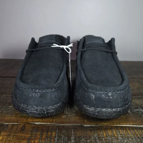 BRAND NEW Hey Dude Jelly Roll Wally Slip On Mens Size 11 Black Limited Edition