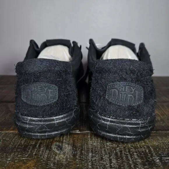 BRAND NEW Hey Dude Jelly Roll Wally Slip On Mens Size 11 Black Limited Edition