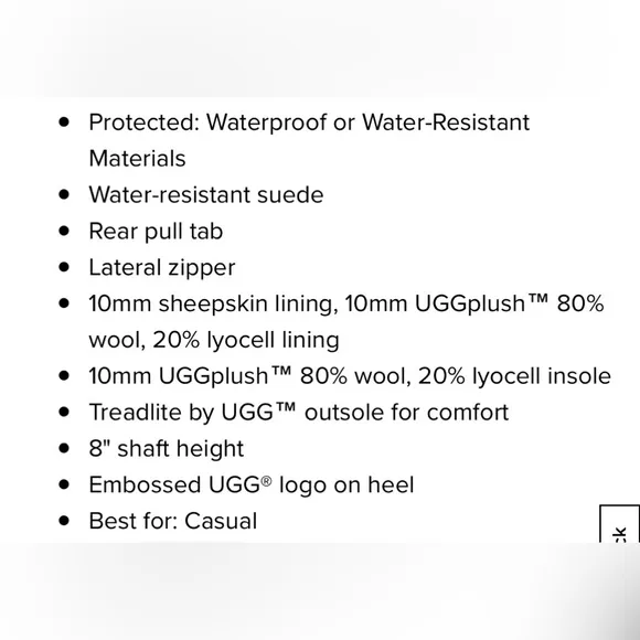 Brand new women’s UGG CLASSIC ZIP SHORT boots.