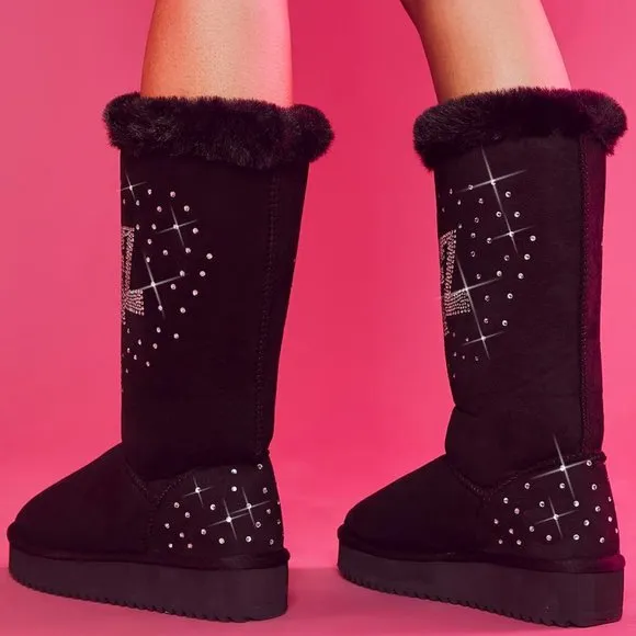 BRATZ  BRINGING THE BLINGY  Knee High Boots ( BRAND NEW !!!! )