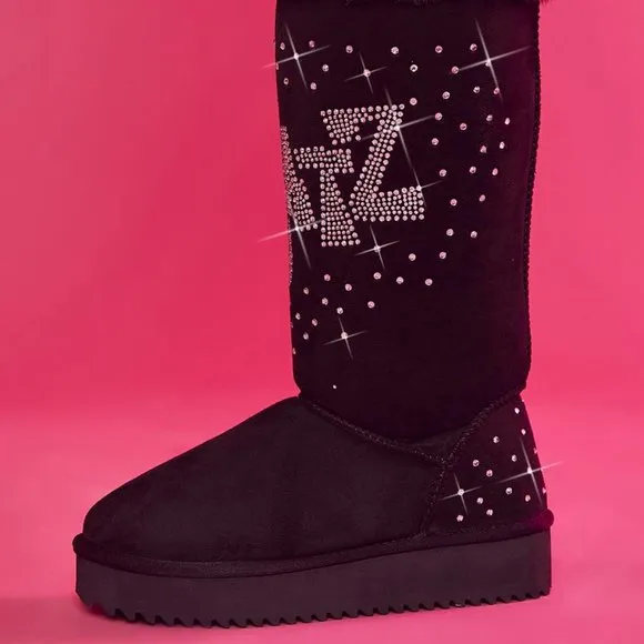 BRATZ  BRINGING THE BLINGY  Knee High Boots ( BRAND NEW !!!! )