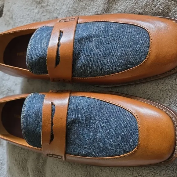 Bruno Magli Men's Brown Leather Shoes