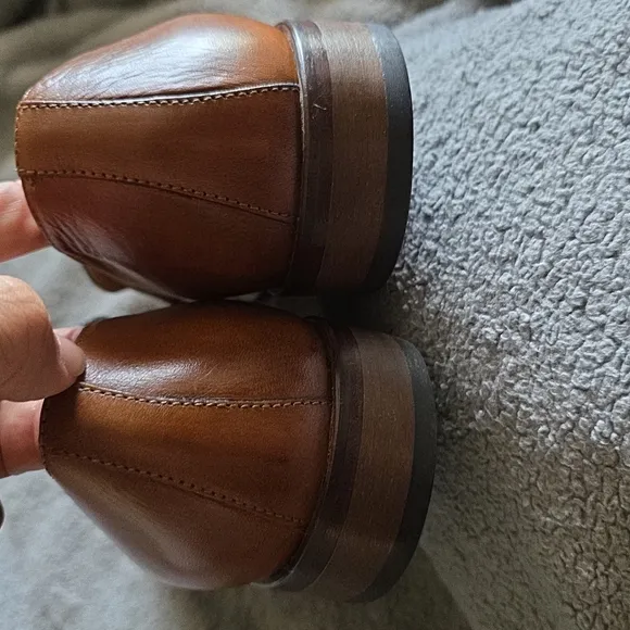 Bruno Magli Men's Brown Leather Shoes