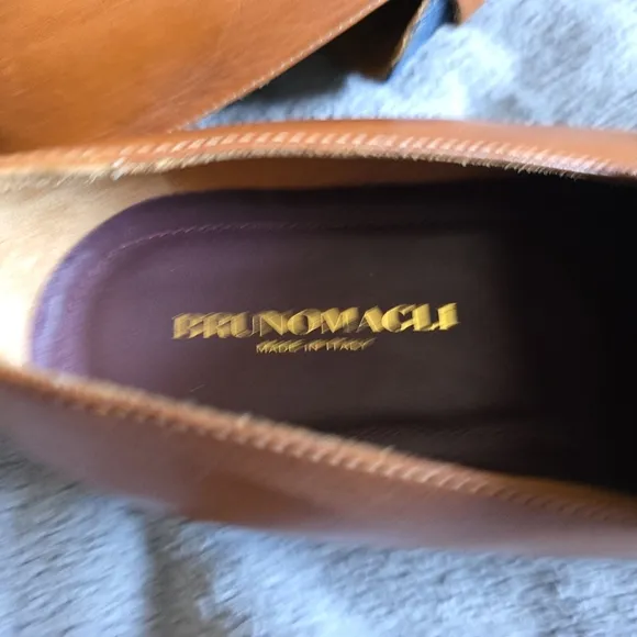 Bruno Magli Men's Brown Leather Shoes