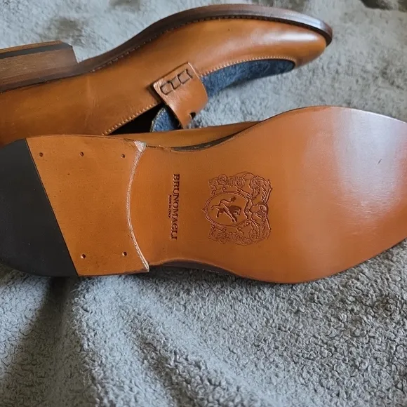 Bruno Magli Men's Brown Leather Shoes