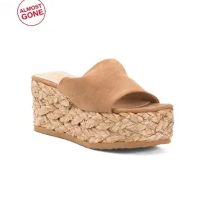 BTB LOS ANGELES sand Morocco Platform Sandals