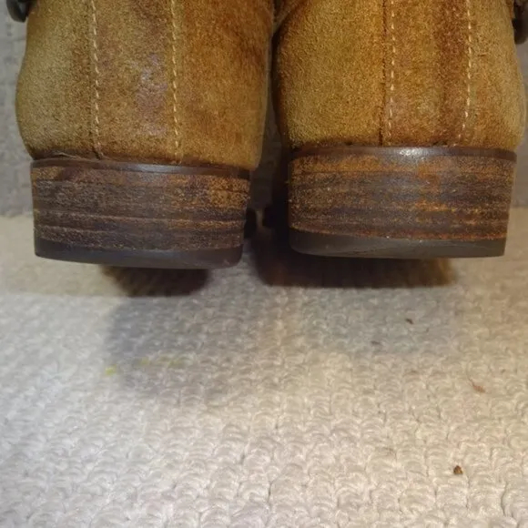 𝅺buttero Fato in Italia Womens Size 8 US Brown Suede Leather High Boots