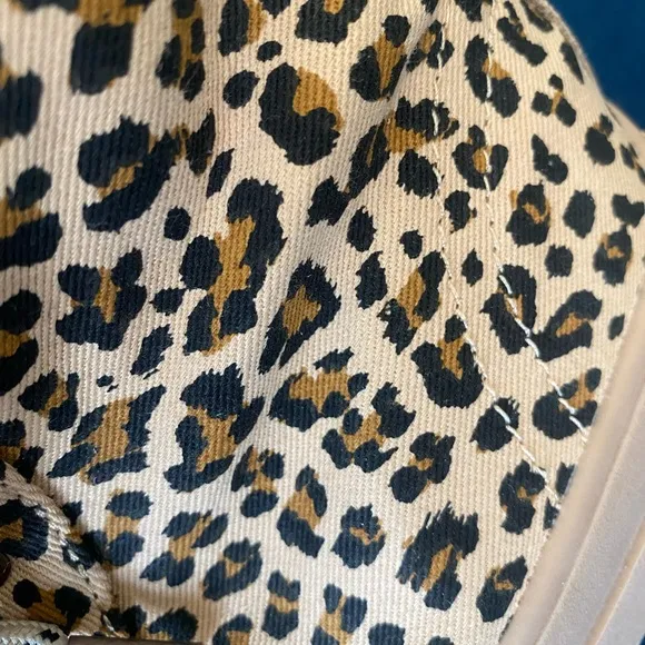 Canvas high tops in animal print by PROMOD- from Bordeaux, France 🇫🇷 Brand NEW