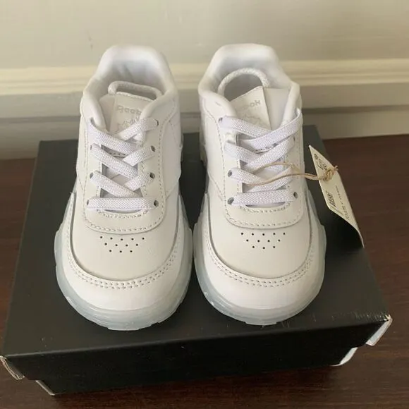 Cardi B X Reebok leather platform sneaker size 7 new