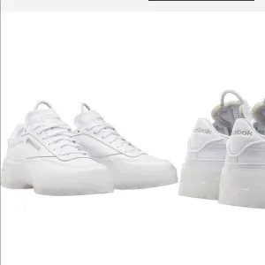 Cardi B X Reebok leather platform sneaker size 7 new
