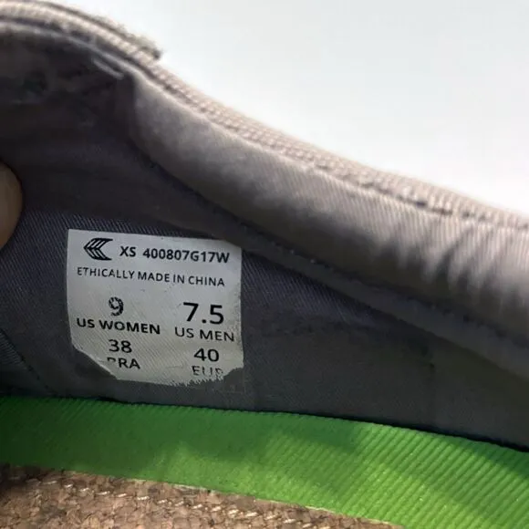 Cariuma EUC‎ Catiba Pro Low Skate Sneakers Shoes Gray US Size Men 7.5 Women 9