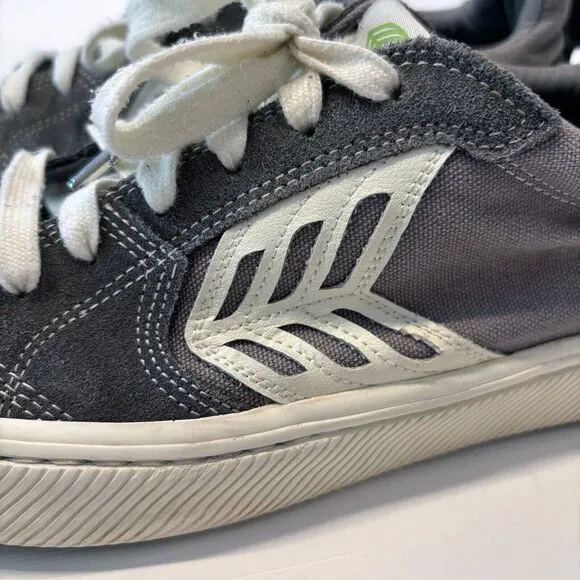 Cariuma EUC‎ Catiba Pro Low Skate Sneakers Shoes Gray US Size Men 7.5 Women 9