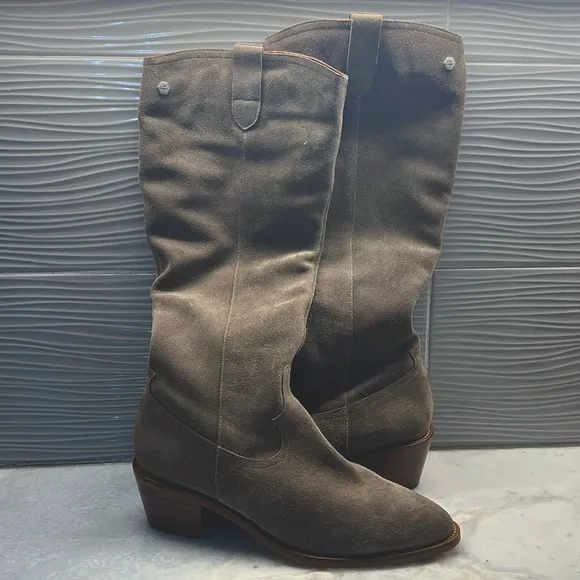 Carl Scarpa Suede Boots-Never Worn