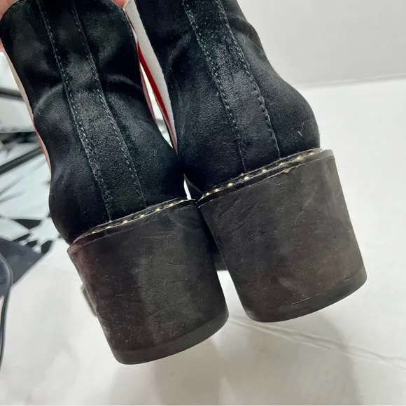 Cecelia New York Black Suede ‘Gemma’ Chelsea Boots