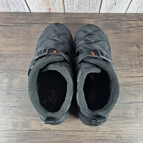 Chaco Ramble Puff Bootie Shoes Women's Sz 9 Black JCH108888 (NIB)