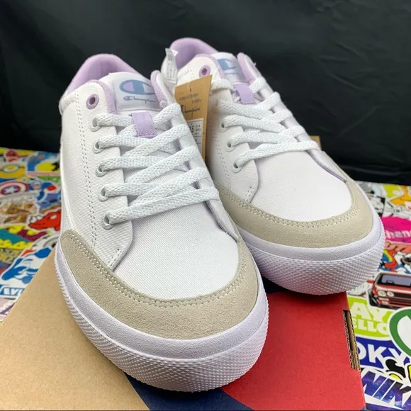 Champion Bandit White Skate Shoes Womens Various