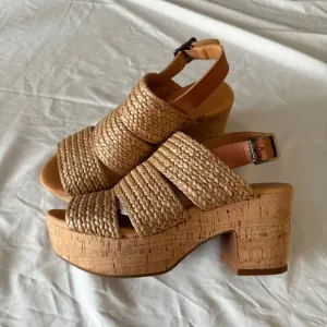 Chocolat Blue Womens Gusto Platform Sandal
