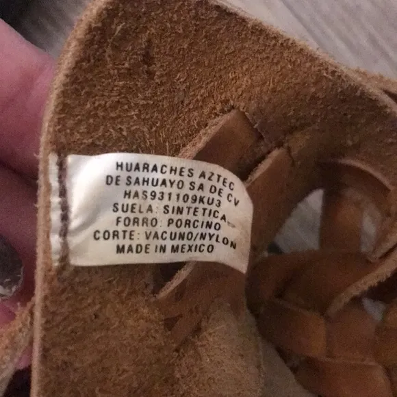 Chubasco Mens Suede/Leather Sandals sz10