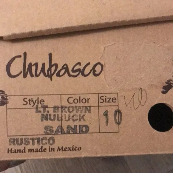 Chubasco Mens Suede/Leather Sandals sz10