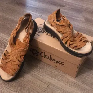 Chubasco Mens Suede/Leather Sandals sz10