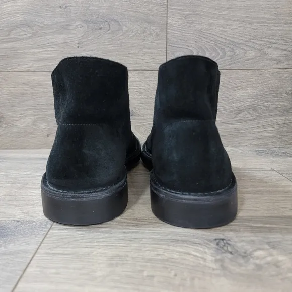 Clark's Black Bushacre Suede Lace Up Chukka Men’s Boots Size 12
