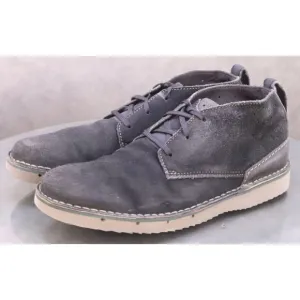 Clarks Collection Men's Chukka Boots Size 8 Suede Blue