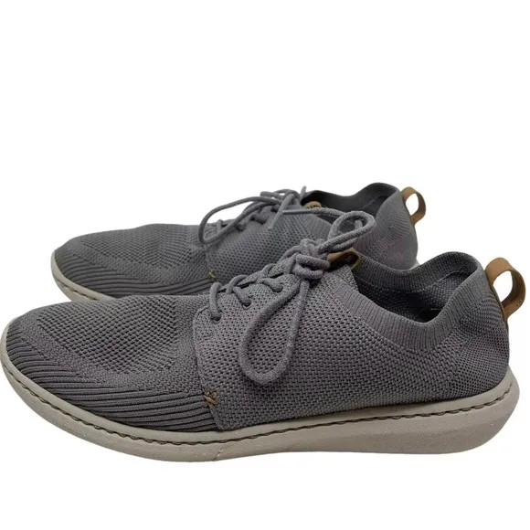 Clarks Men's Size 11 Gray Step Urban Mix Cloudsteppers sneakers shoes