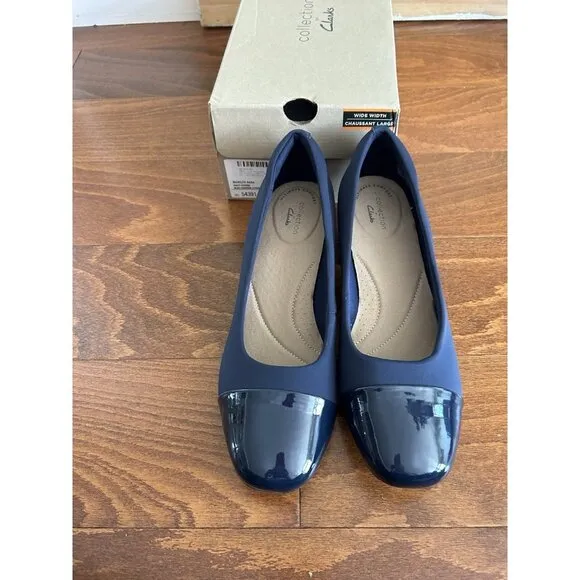 Clarks Originals Clarks Women's Marilyn Sara Pump Slip On NEW Size 10 W