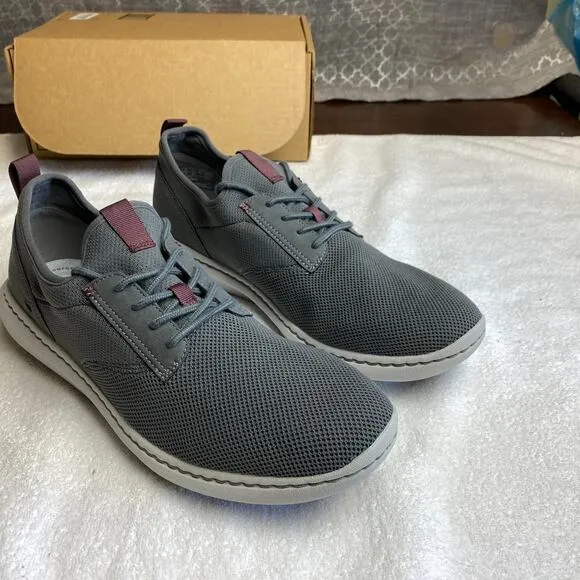 Clarks Step Urban Sneakers Mens 11.5 M Gray Casual Dress Shoes Modern Minimal