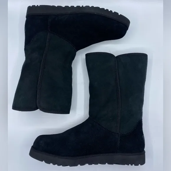 Classic Black Suede‎ Boots Ugg