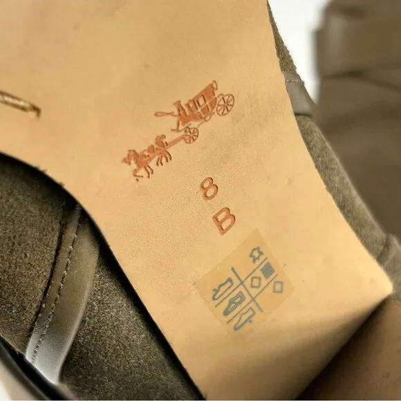 COACH ALEXANDRA SUEDE/MAT CLF  A8780 COLOR FATIGUE/FATIGUE 34A8780-FFA 8