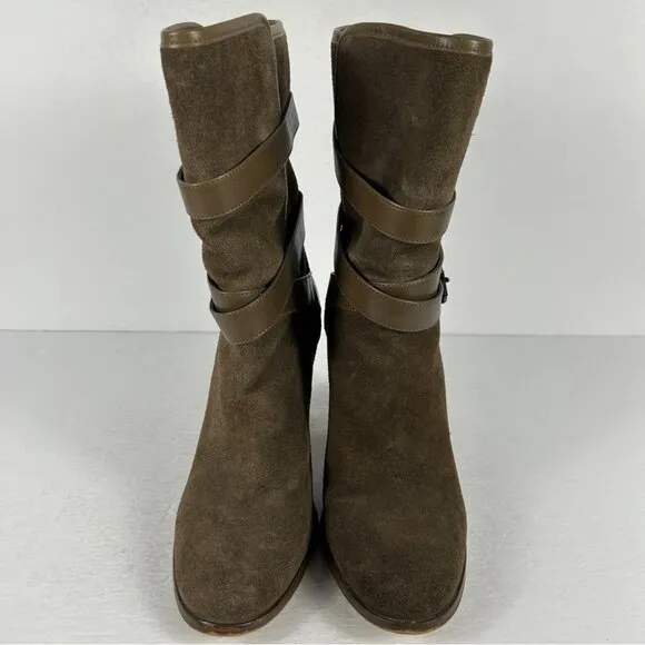 COACH ALEXANDRA SUEDE/MAT CLF  A8780 COLOR FATIGUE/FATIGUE 34A8780-FFA 8