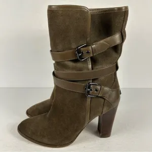 COACH ALEXANDRA SUEDE/MAT CLF  A8780 COLOR FATIGUE/FATIGUE 34A8780-FFA 8