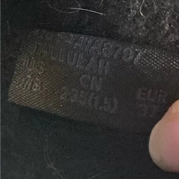 Coach black suede boots 7/8