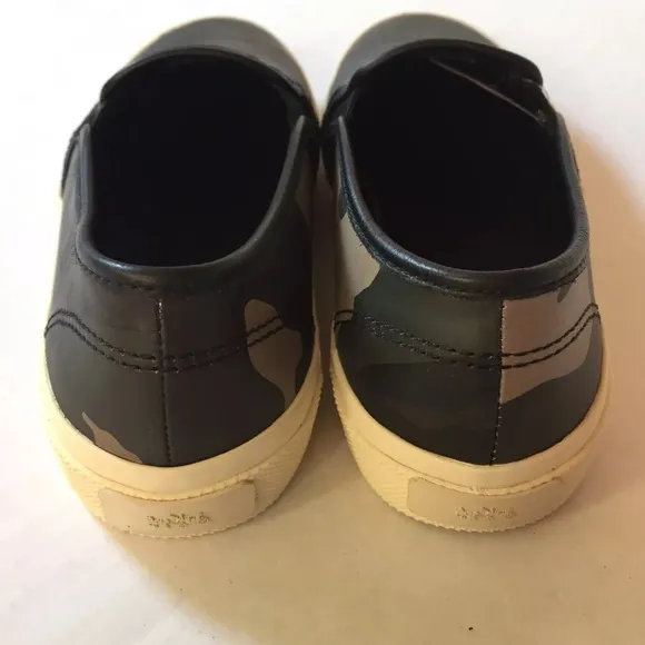 COACH Chrissy Camo Slip On Sneakers Shoes NWOT