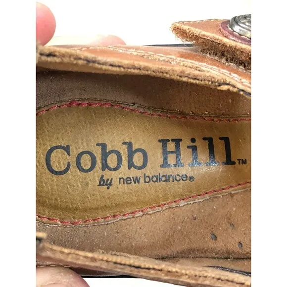 Cobb Hill By New Balance Paige Womens Sandal 8.5M Brown Leather Fisherman