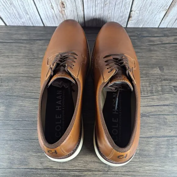 Cole Haan Grand Ambition Postman Oxford Shoes Men's Sz 11 M Tan Brown (VGC)