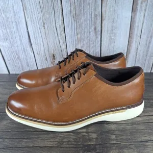 Cole Haan Grand Ambition Postman Oxford Shoes Men's Sz 11 M Tan Brown (VGC)