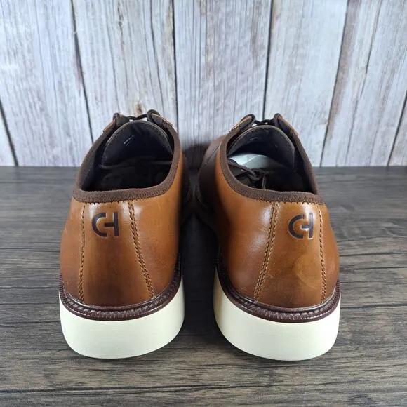 Cole Haan Grand Ambition Postman Oxford Shoes Men's Sz 11 M Tan Brown (VGC)