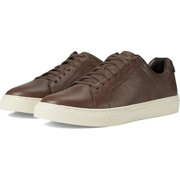 Cole Haan Grand Series Jensen Shoes Men's 12W Lava Ivory Leather Sneakers FZP248