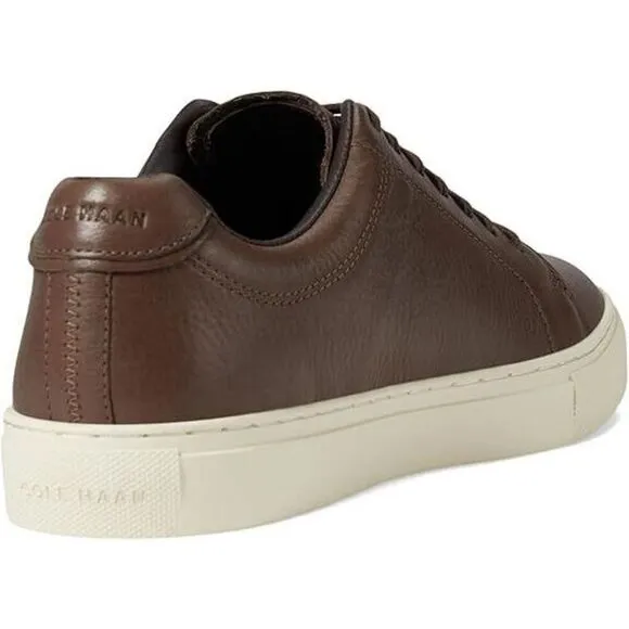 Cole Haan Grand Series Jensen Shoes Men's 12W Lava Ivory Leather Sneakers FZP248