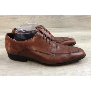 Cole Haan Henry Grand C10720 Men's US 10.5M Brown Leather Lace-Up Oxford Shoes