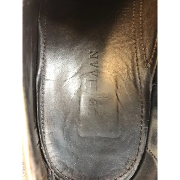 Cole Haan Henry Grand C10720 Men's US 10.5M Brown Leather Lace-Up Oxford Shoes