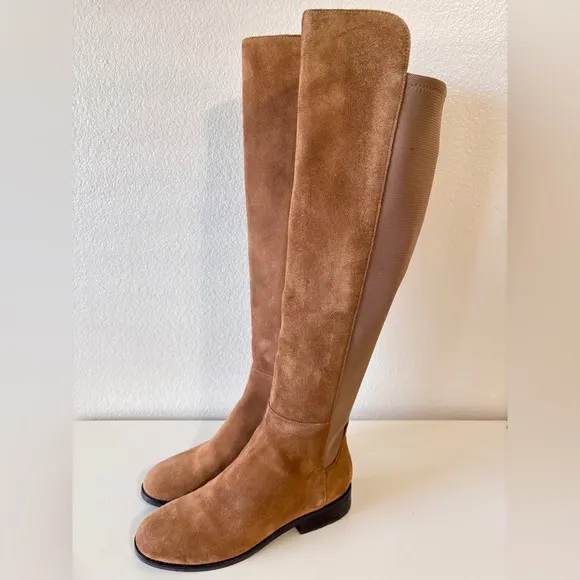 Cole Haan Isabell Over‎ the Knee Suede Boots Size 8.5