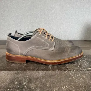 Cole Haan Mens Size 11.5 Tyler Grand #C25106 Leather Nubuck Lace Up Shoes Tan