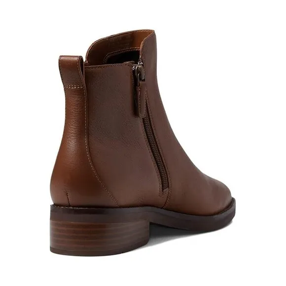 Cole Haan River Chelsea Bootie Waterproof Women Shoes US 6 / EU 36 Leather Brown