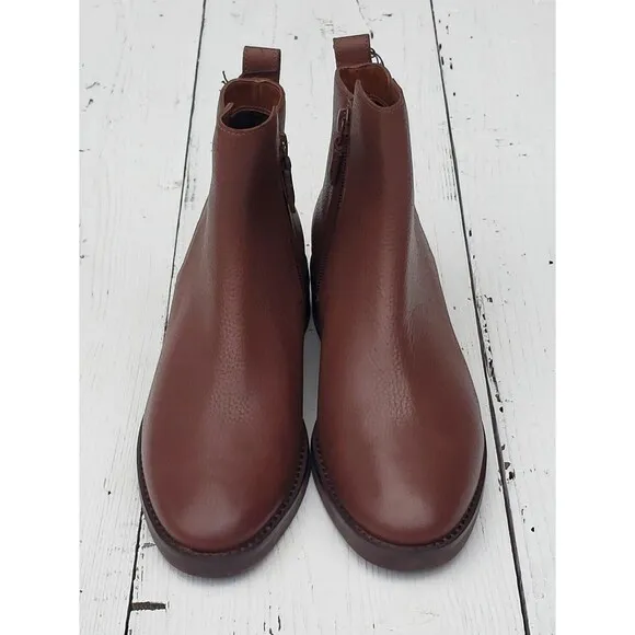 Cole Haan River Chelsea Bootie Waterproof Women Shoes US 6 / EU 36 Leather Brown